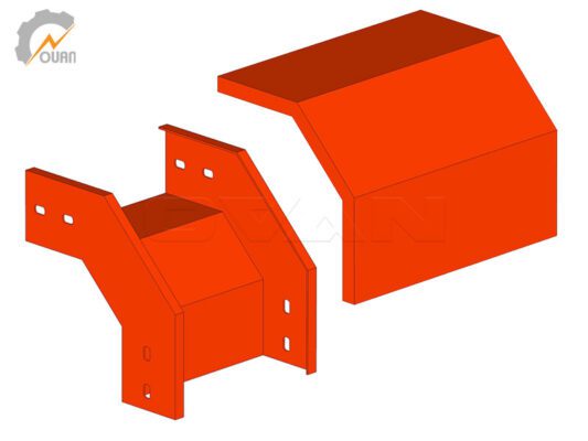 co xuống máng cáp 2 lỗ đột